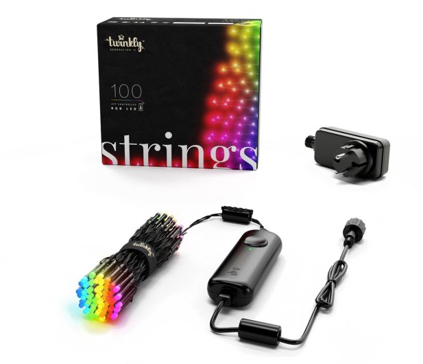 Twinkly Outlet Smart lampki - łańcuch 100 LED RGB - 1557957 - zdjęcie